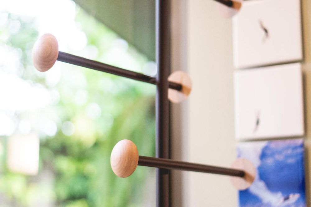 Wardrobe - "SCHIAP" FLOOR RACK, COAT RACK - ALESSANDRA DELGADO DESIGN