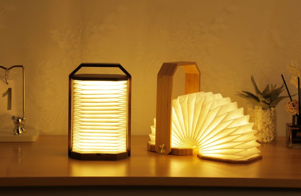 Lampes de bureau  - Smart Origami Lamp - GINGKO DESIGN