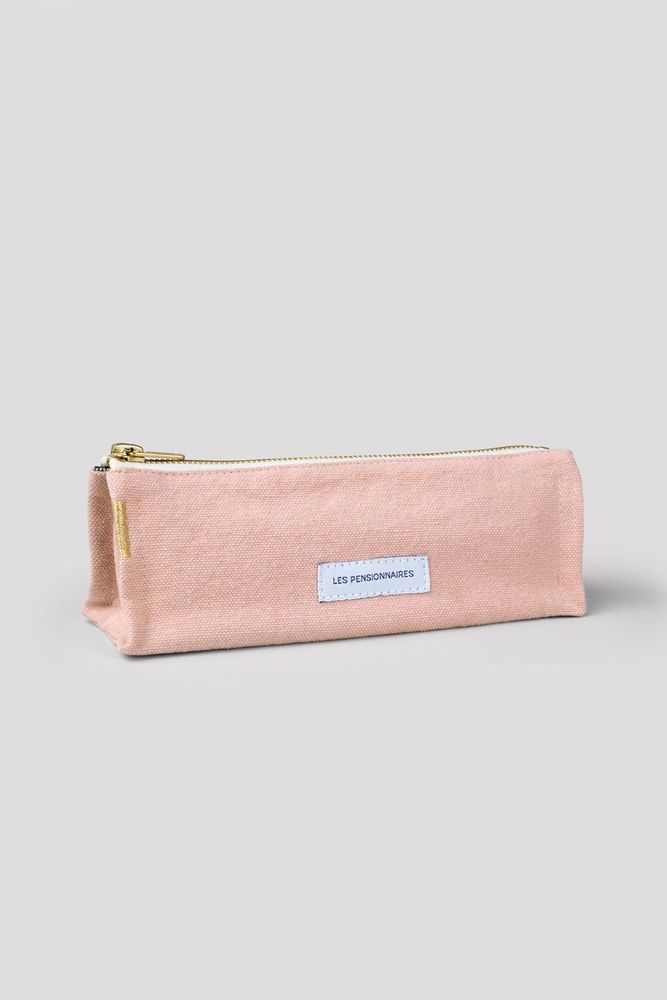 Autres fournitures bureau - Trousse à crayon en épaisse toile de coton bio - LES PENSIONNAIRES