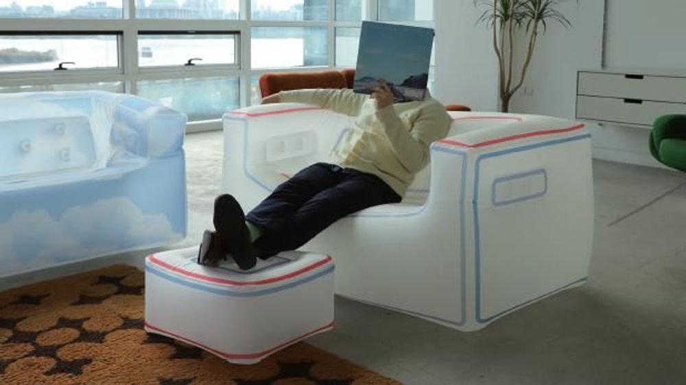 Lawn sofas - DREAMI OTTOMAN - LIGHTREE