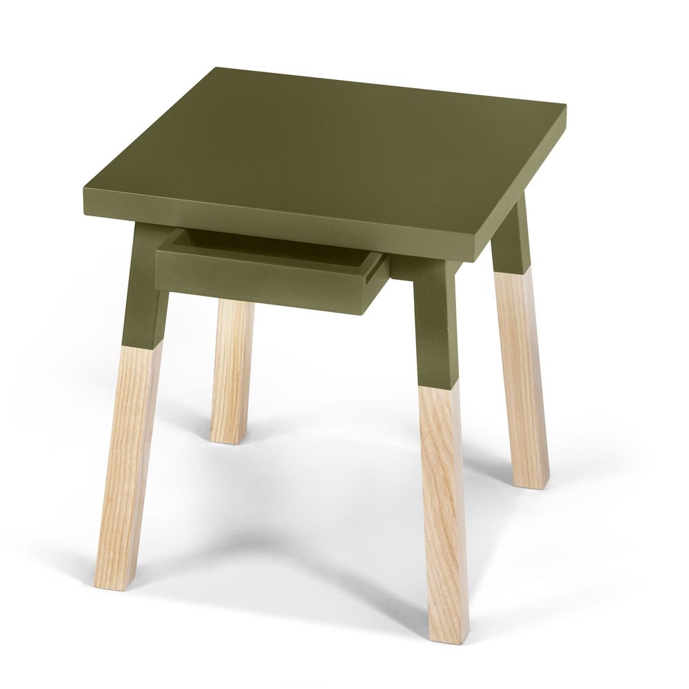 Tables de nuit - 2 chevets bois avec tiroir - lot de 2 - MON PETIT MEUBLE FRANÇAIS