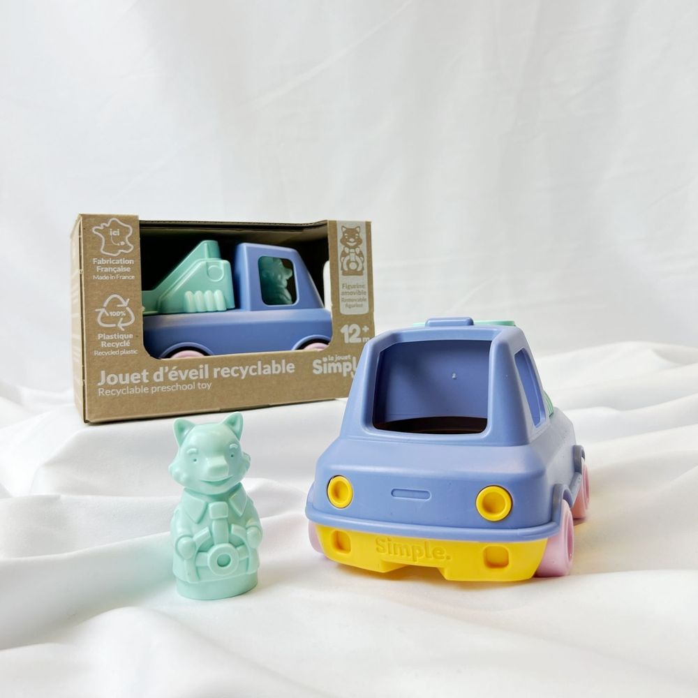 Toys - My first train trucks - Made in France 100% recycled and recyclable plastic - LE JOUET SIMPLE.