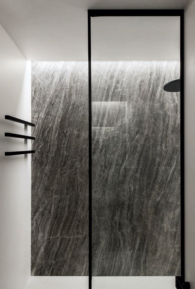 Bathroom radiators - M Slim Square towel warmer - FOURSTEEL