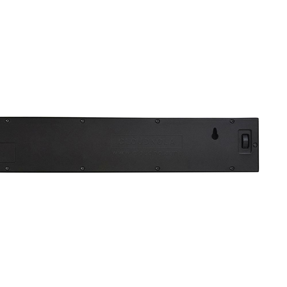 Clocks - Timeline Black - 24 hour Flip Clock - CLOUDNOLA
