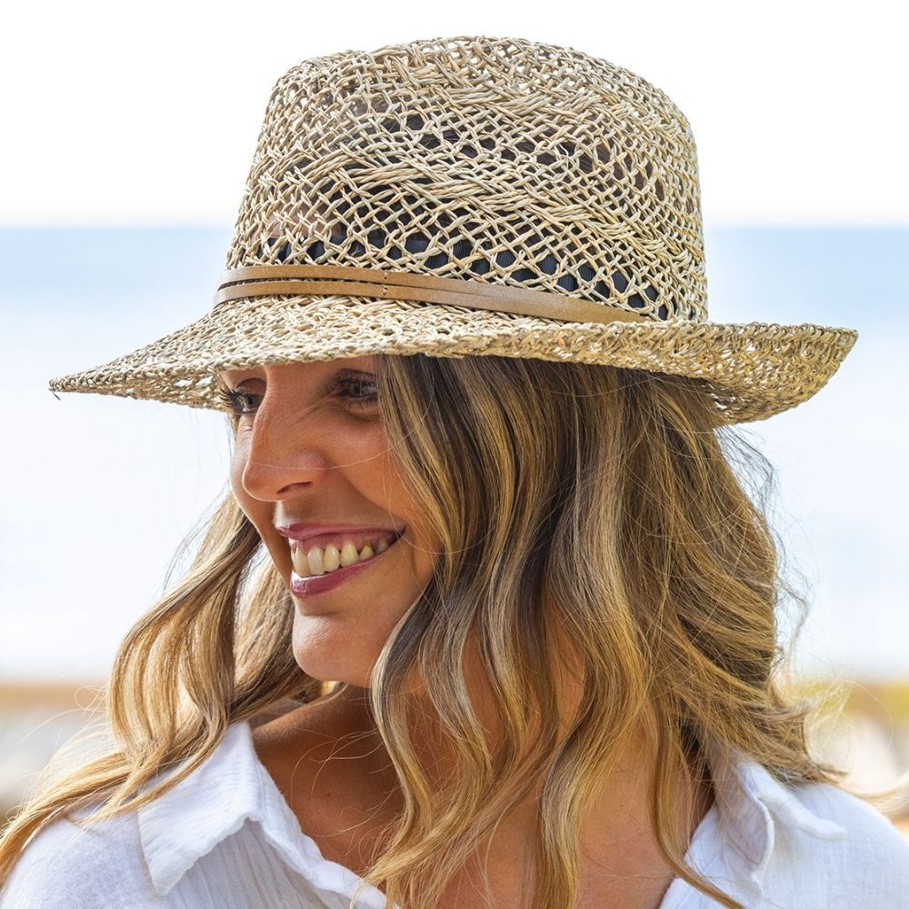 Hats - COSTA OPENWORK STRAW HAT. - TRAVAUX EN COURS...
