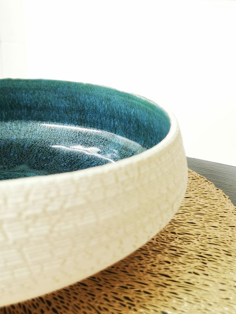 Formal plates - Dish from the Banquise collection - MARION RICHAUME