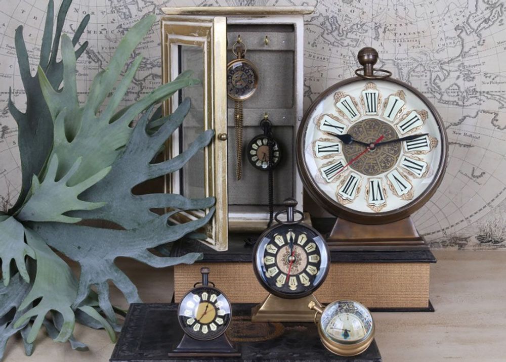 Objets de décoration - Montre trophée Ø17,5 cm - DUTCH STYLE