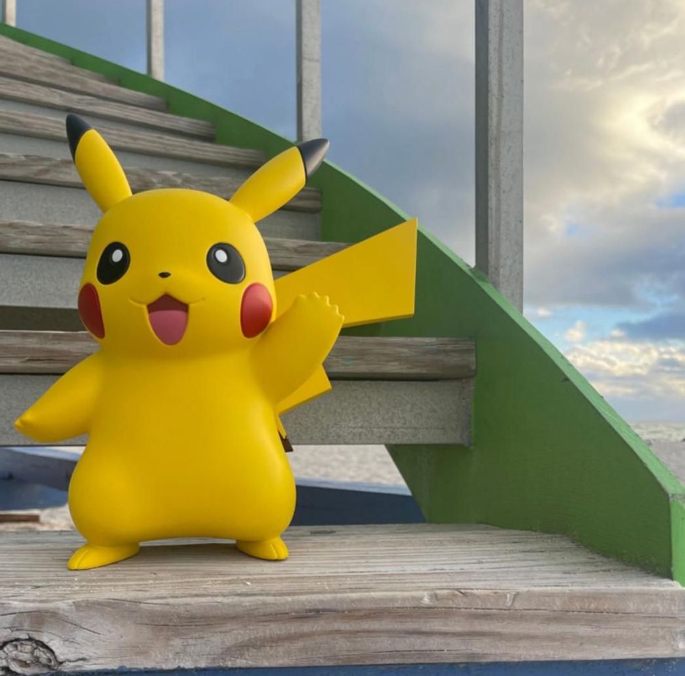 Design objects - ORIGINAL PIKACHU decorative object. - LEBLON DELIENNE