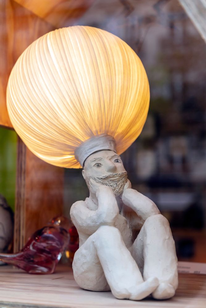 Unique pieces - Panache, table lamp - PAPIER À ÊTRES