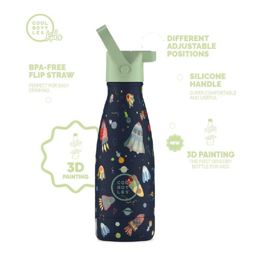 Food storage - The Bottle Kids - Space Rockets 260ml - COOL BOTTLES