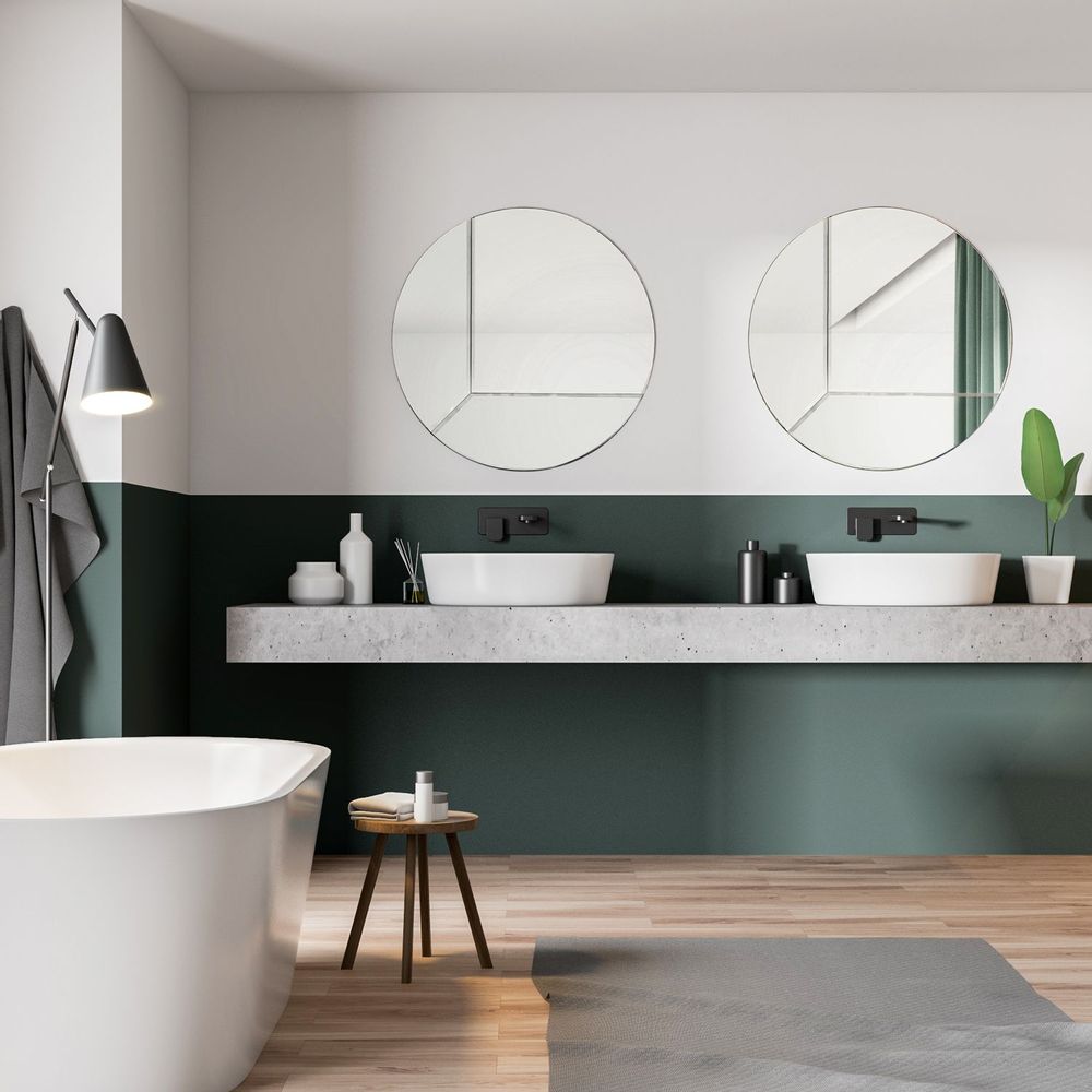 Mirrors - Reflective Elegance: Cloudnola's XL Mirror - Diam 58 cm - CLOUDNOLA