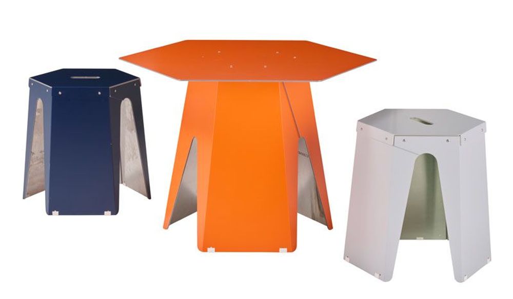 Chaises de jardin - Gamme Panopli - MOBILIER UPCYCLÉ BY LES CANAUX