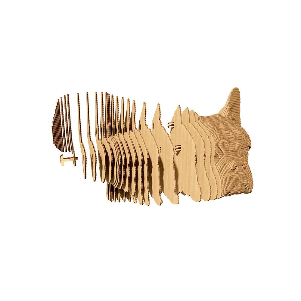 Cadeaux - CARTONIC Bulldog 3D-puzzle en carton - CARTONIC