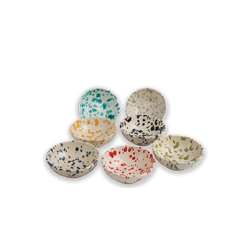 Design objects - Mini Bowl diam. 9 cm - Splashed Line - LOLIVA FOOD MOOD