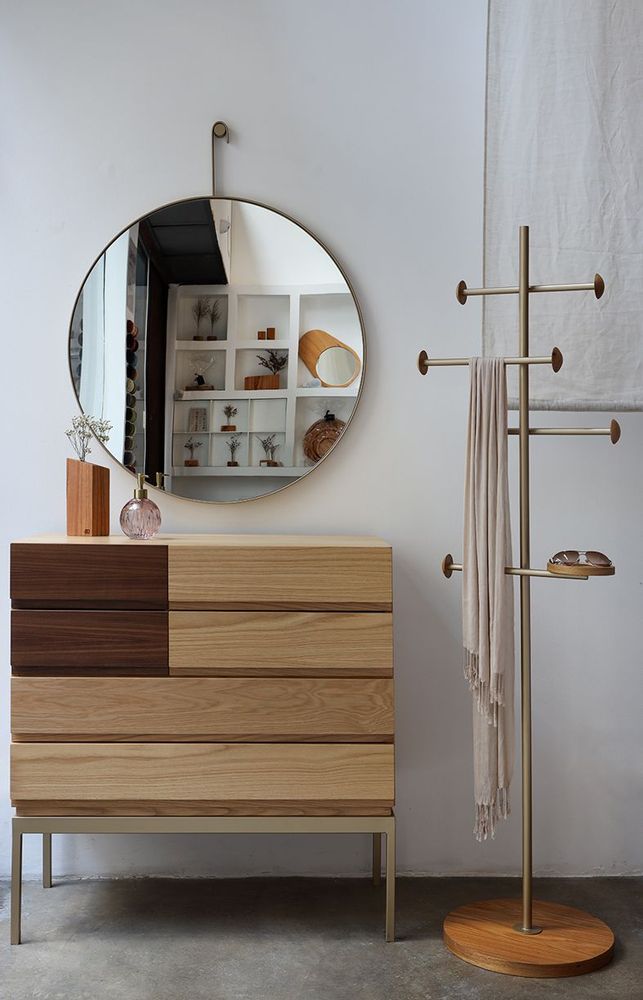 Design objects - "OLHO" ROUND WALL MIRROR - ALESSANDRA DELGADO DESIGN