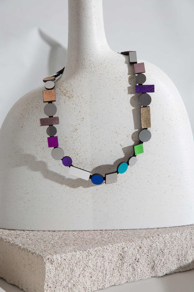 Jewelry - Bauhaus Necklace Round - ISKIN SISTERS