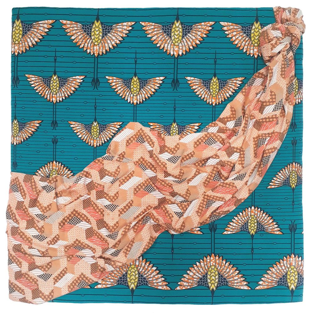 Unique pieces - Afropolitan #1, acoustic artwork, W100 x H100 x D15 cm (incl. 8 cm of relief) - A+ STUDIO