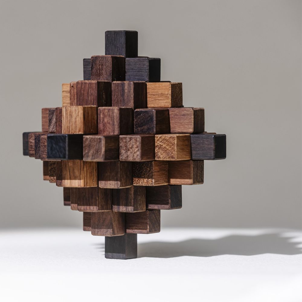 Jeux enfants - Le cube de Luban Rubik - THE ZHAI