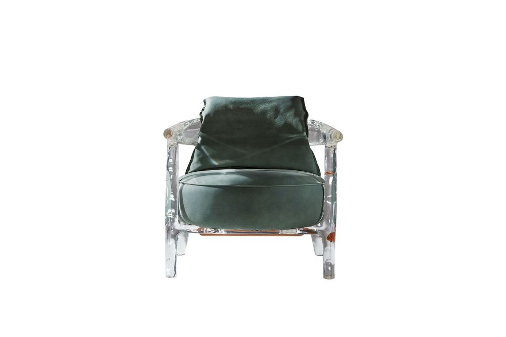 Design objects - Tangent blue lounge chair. - GORDON GU