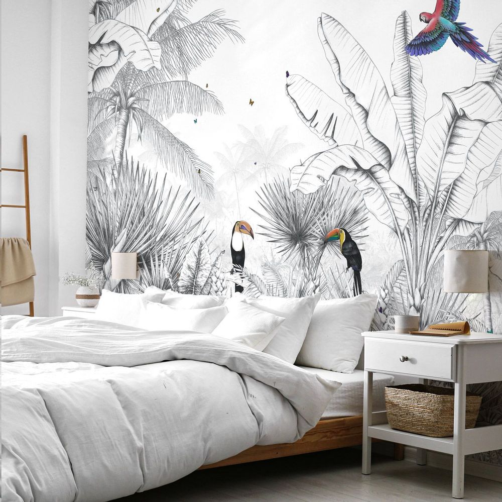 Other wall decoration - Tropical landscape panoramic wallpaper - ACTE-DECO