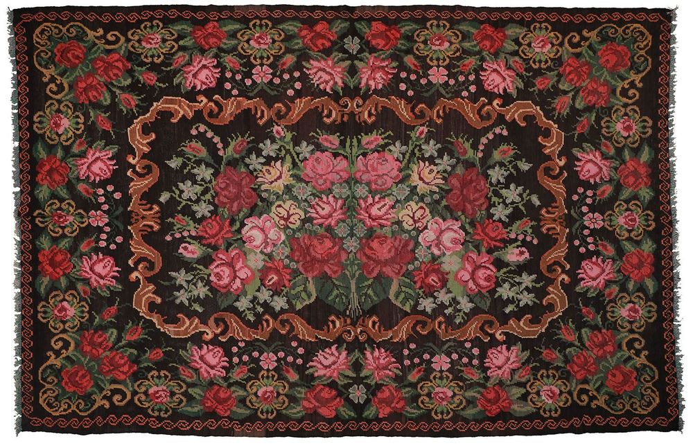 Tapis classiques - Kilim vintage Moldave, tissé main - KILIMS ADA