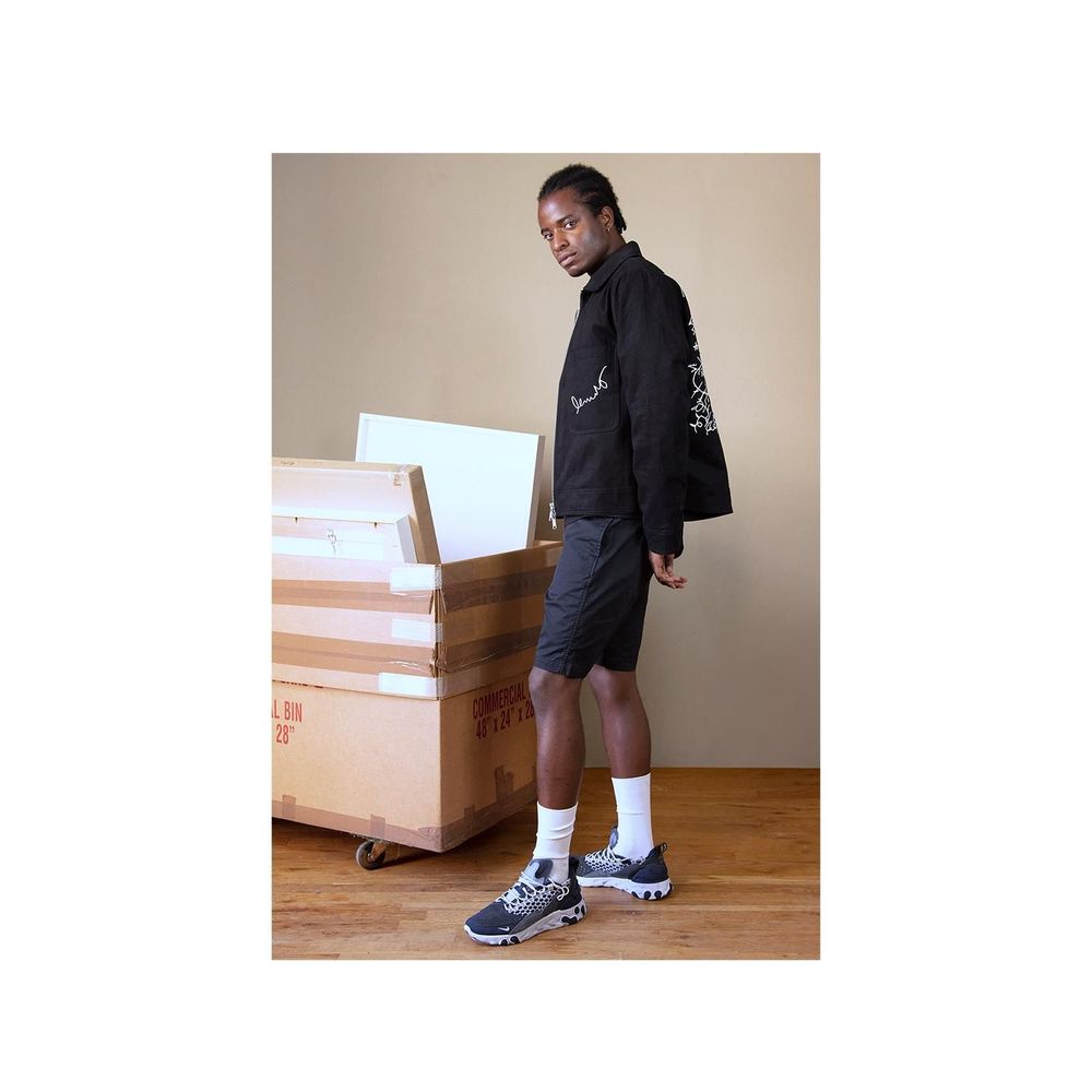 Prêt-à-porter - Veste de mécanicien unisexe Jean-Michel Basquiat BEAT BOP - ROME PAYS OFF