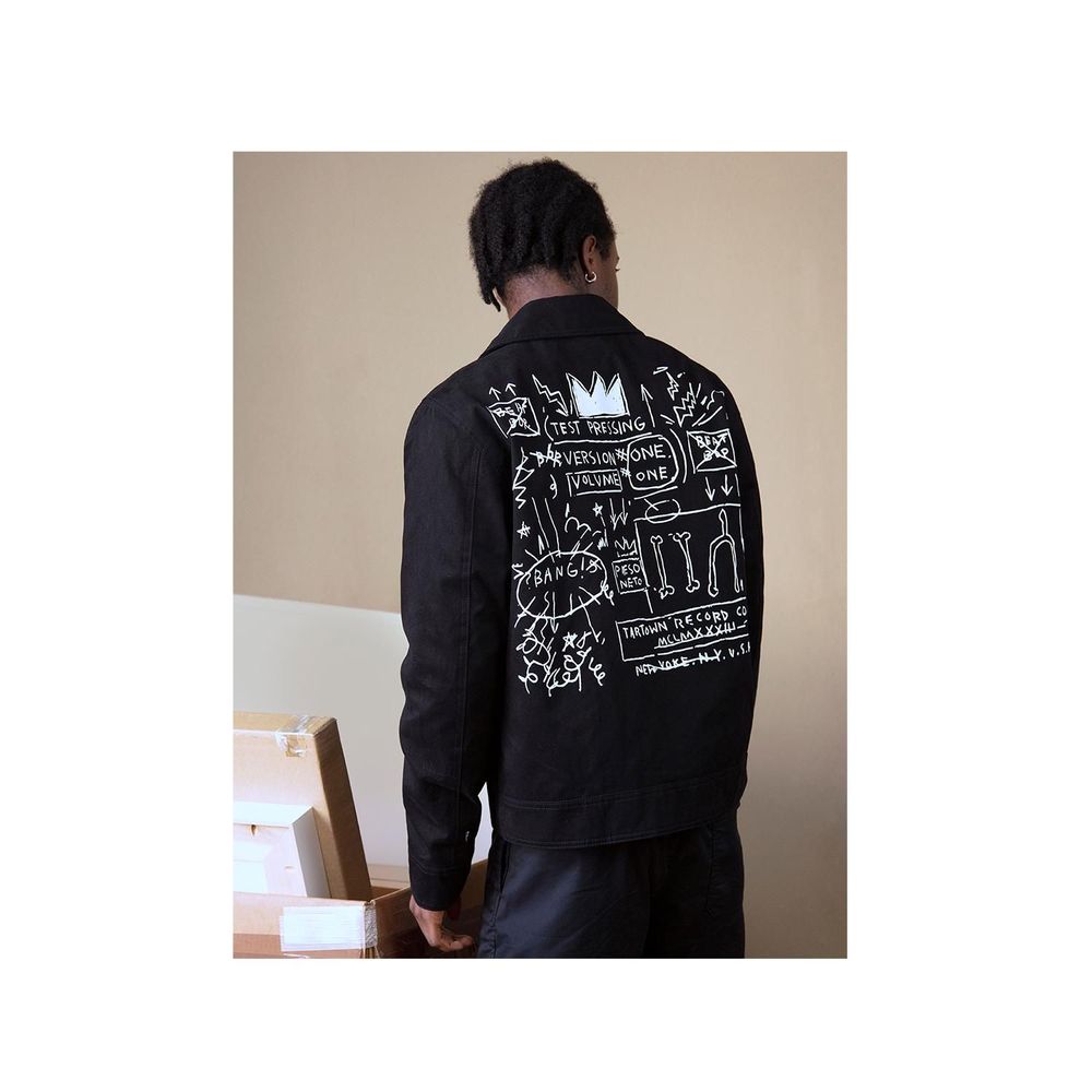 Prêt-à-porter - Veste de mécanicien unisexe Jean-Michel Basquiat BEAT BOP - ROME PAYS OFF
