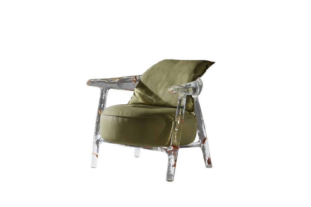 Design objects - Tangent blue lounge chair. - GORDON GU