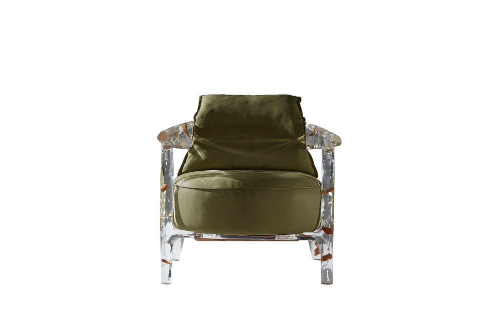 Design objects - Tangent blue lounge chair. - GORDON GU