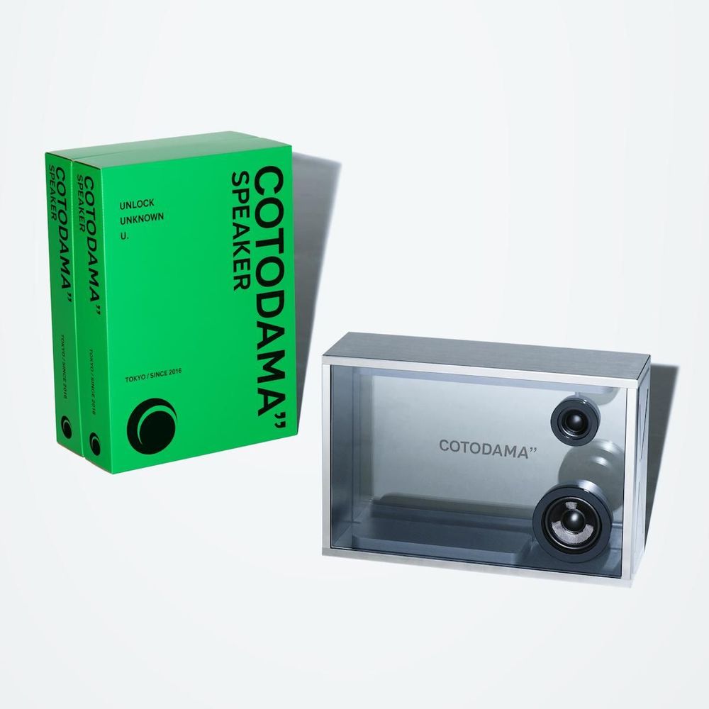 Solutions acoustiques - COTODAMA" SPEAKER BOX  (Military Silver) - COTODAMA