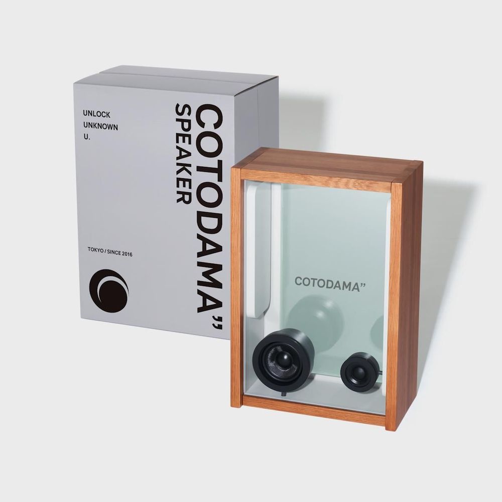 Solutions acoustiques - COTODAMA" SPEAKER BOX  (Karimoku) - COTODAMA