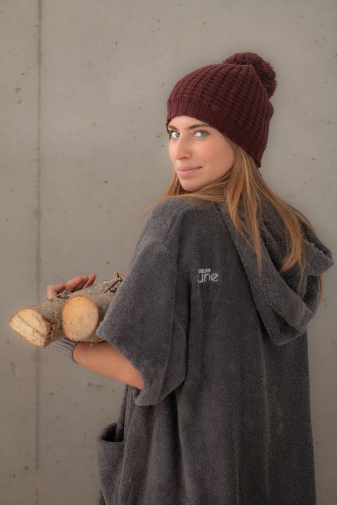 Prêt-à-porter - Poncho de plage PREMIUM éponge BIO - ATELIER DUNE