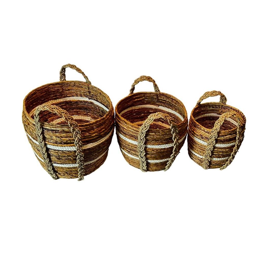 Laundry baskets - Gentong and Abaca GBMS basket - BALINAISA