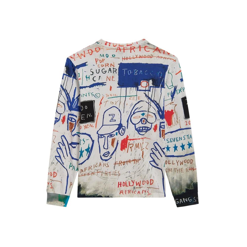 Apparel - Jean-Michel Basquiat HOLLYWOOD AFRICANS unisex long sleeve t-shirt - ROME PAYS OFF