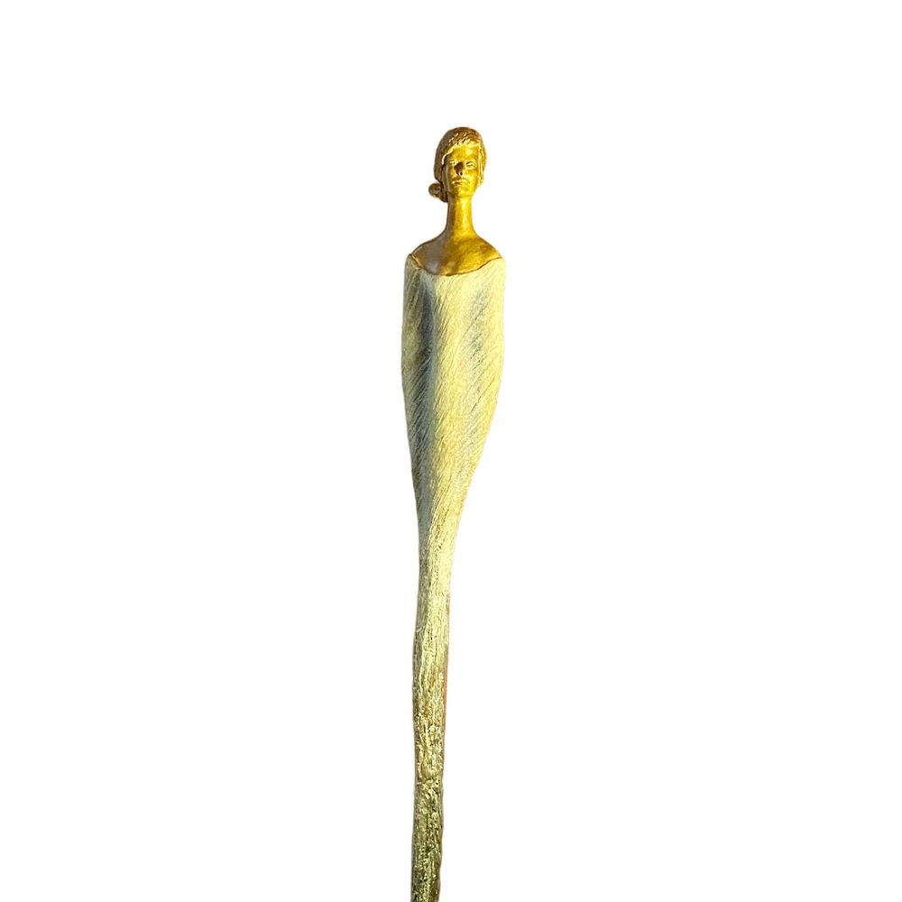 Decorative objects - ELA bronze sculpture - LUSSOU-SCULPTEUR