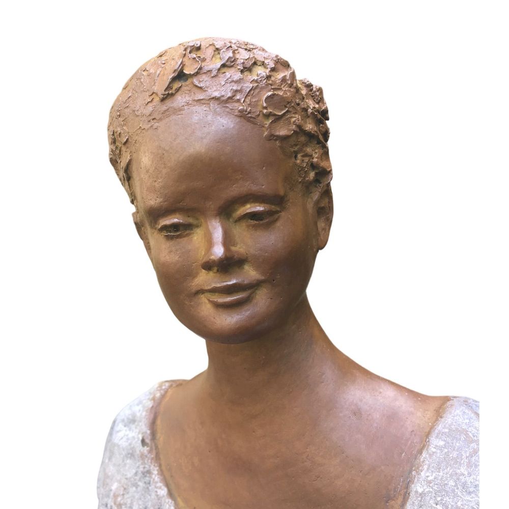 Decorative objects - GAIA bronze sculpture - LUSSOU-SCULPTEUR