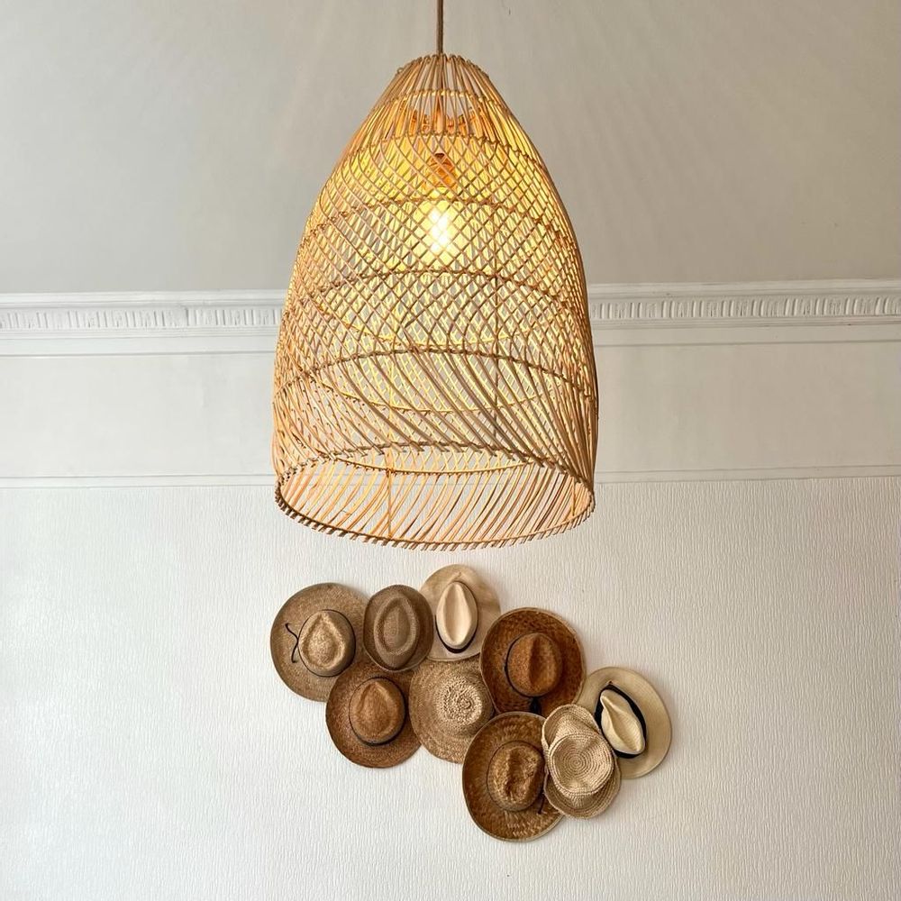 Hanging lights - LRS rattan suspension - BALINAISA