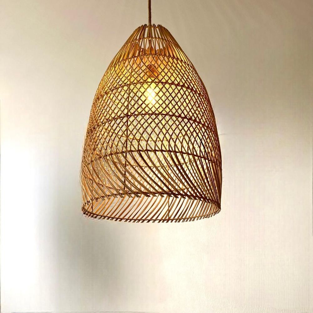 Hanging lights - LRS rattan suspension - BALINAISA