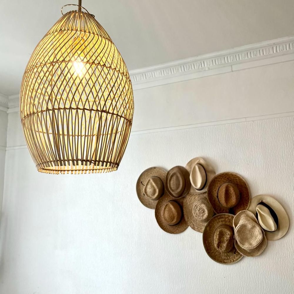 Hanging lights - LRSI rattan suspension - BALINAISA