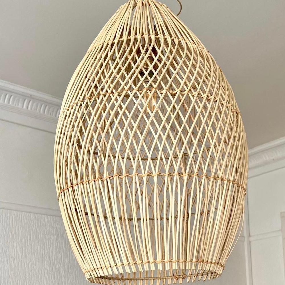 Hanging lights - LRSI rattan suspension - BALINAISA
