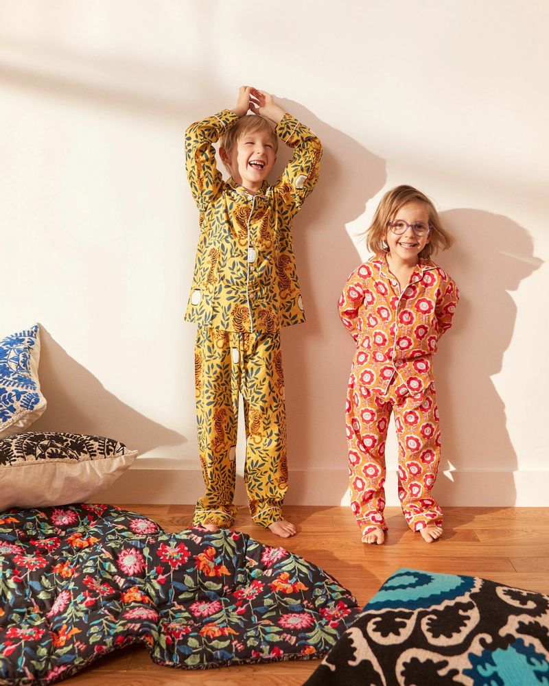 Mode enfantine - PYJAMA KIDS 100% coton - CURIOSITY LAB