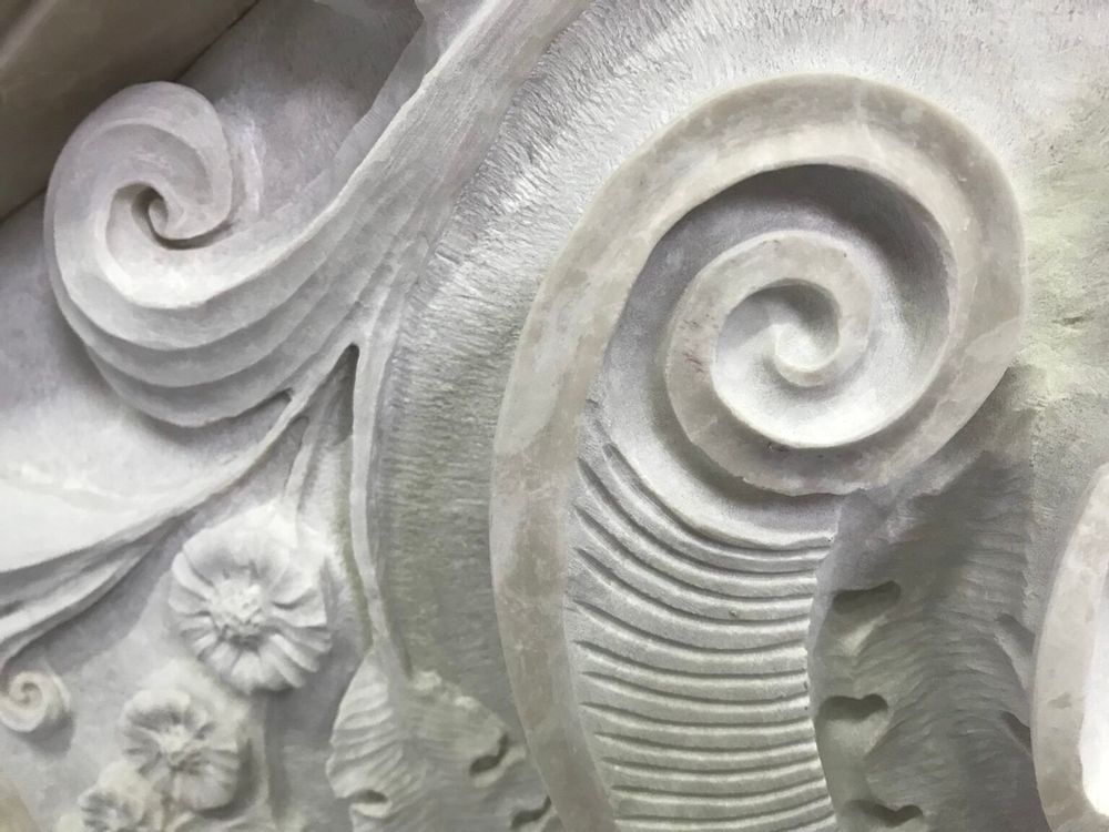 Fireplaces - Customised Marble Fireplaces - PISTORE MARMI