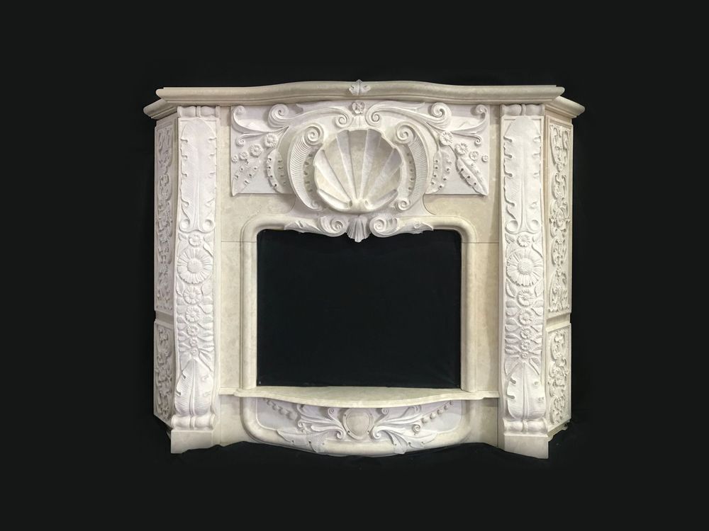 Fireplaces - Customised Marble Fireplaces - PISTORE MARMI