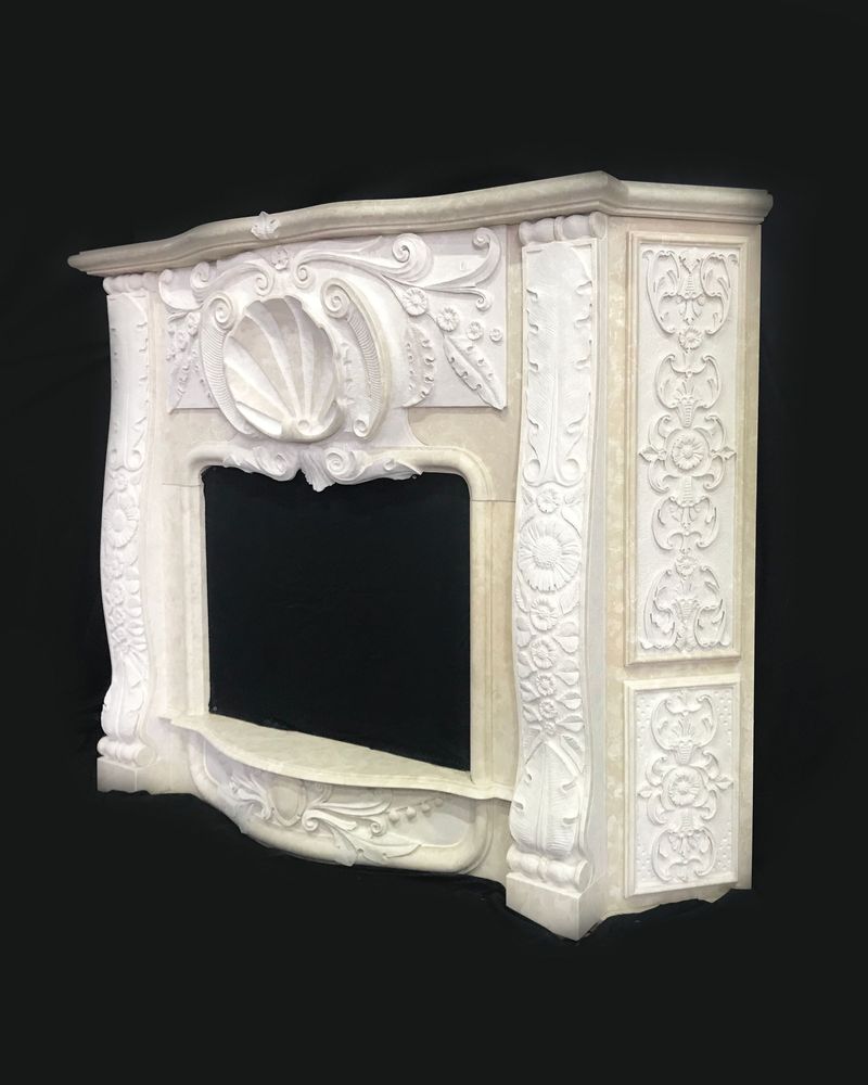Fireplaces - Customised Marble Fireplaces - PISTORE MARMI