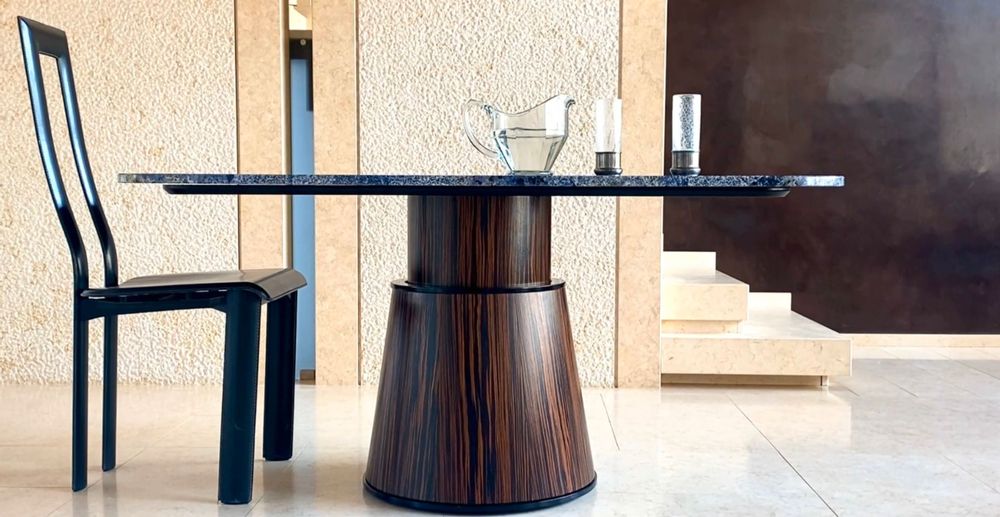 Autres tables - Smart Table - table de salon en marbre électroniquement réglable en hauteur - PISTORE MARMI