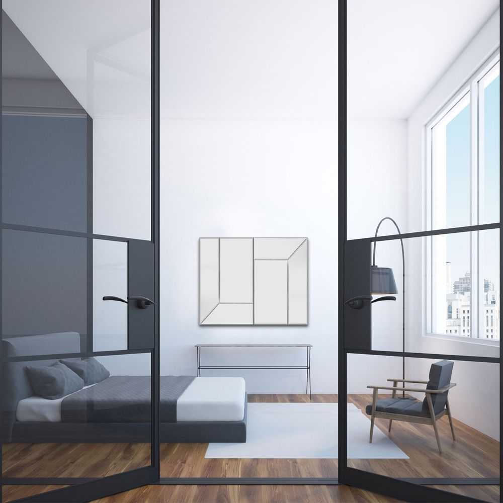 Miroirs - Miroir Rectangulaire Mosaïque Réversible XL 90 x 60 - CLOUDNOLA