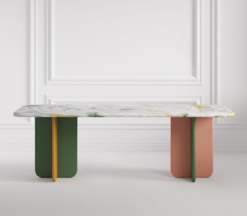Dining Tables - Suminagashi dining table_ DONNA - UKRAINIAN DESIGN BRANDS