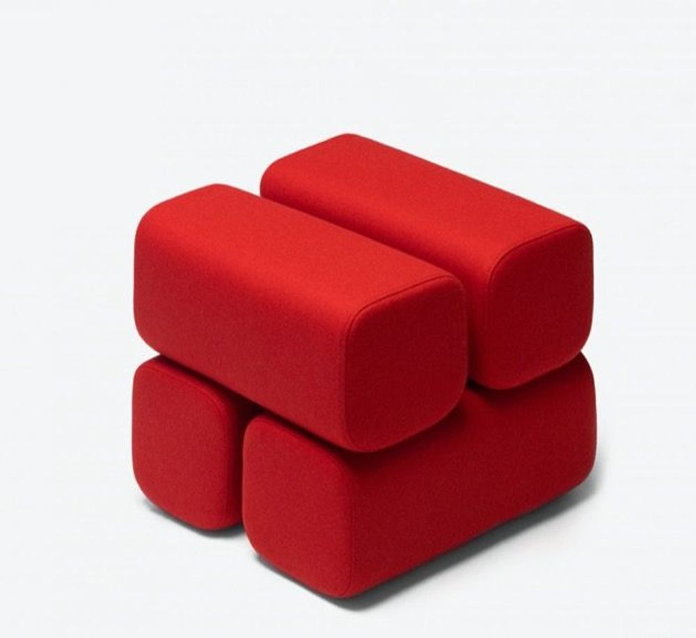 Tabourets pour collectivités - POUF DROVA de WOO (6 ou 4) - UKRAINIAN DESIGN BRANDS