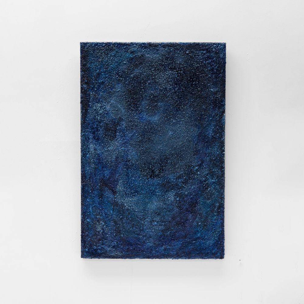 Unique pieces - Canvas - The blue island - EVA HENDRIKS