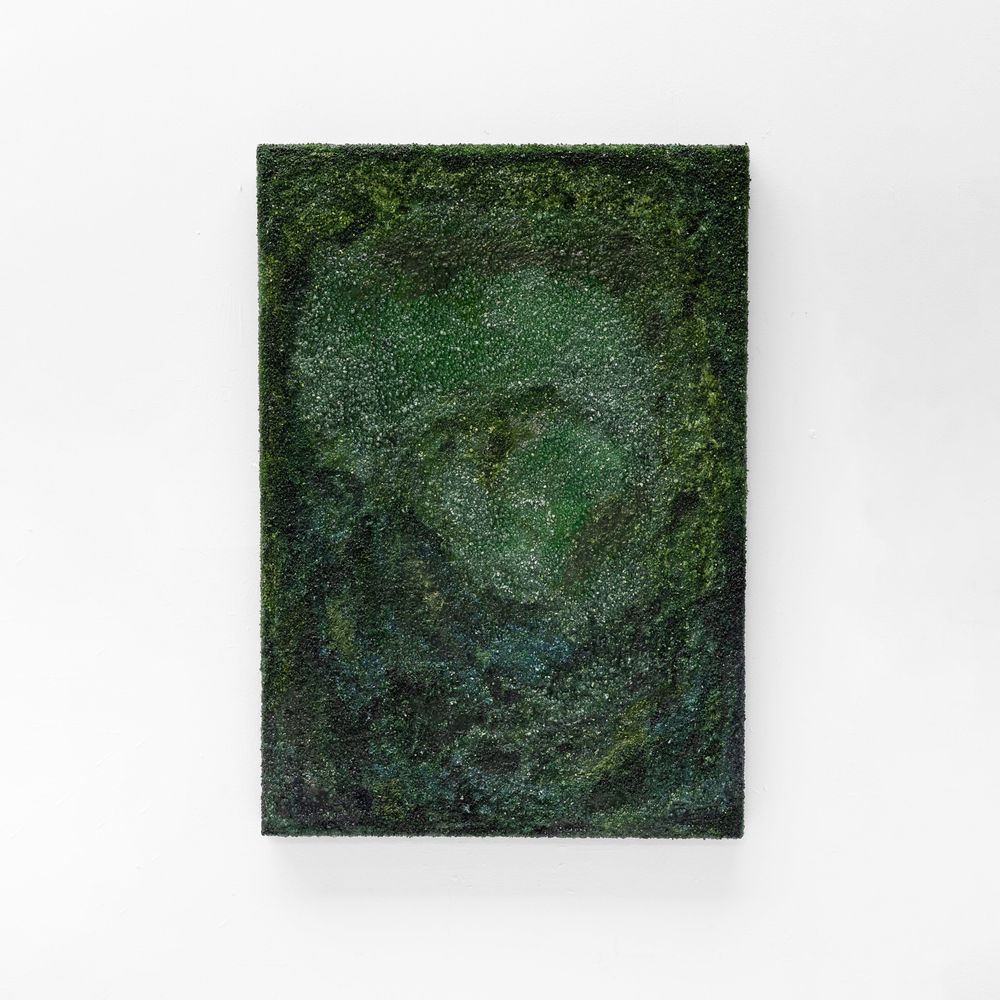 Paintings - Decorative art - Emerald emanation - EVA HENDRIKS